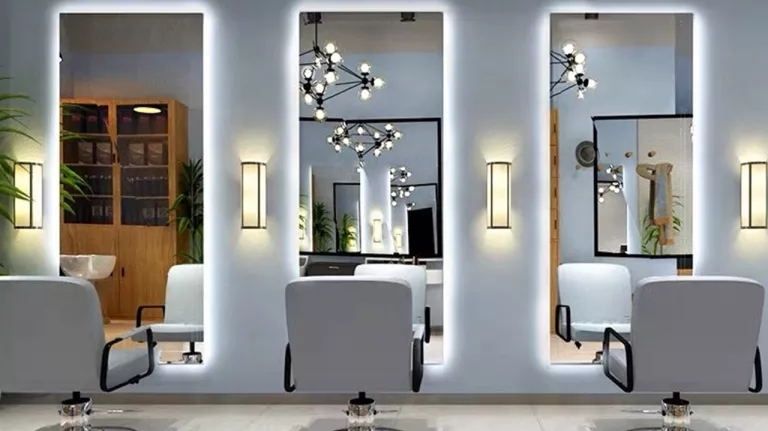 ديكورات صالون الحلاقة