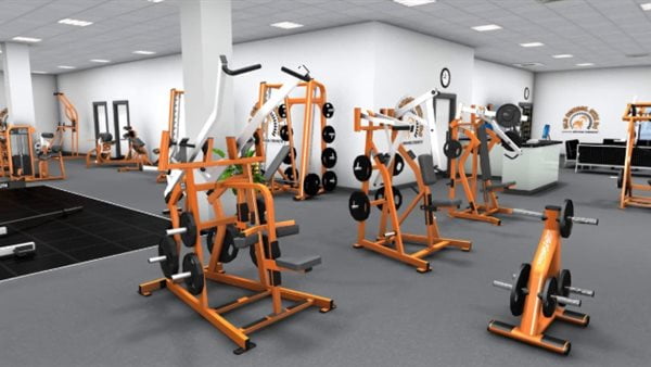 مشروع صالة العاب رياضية